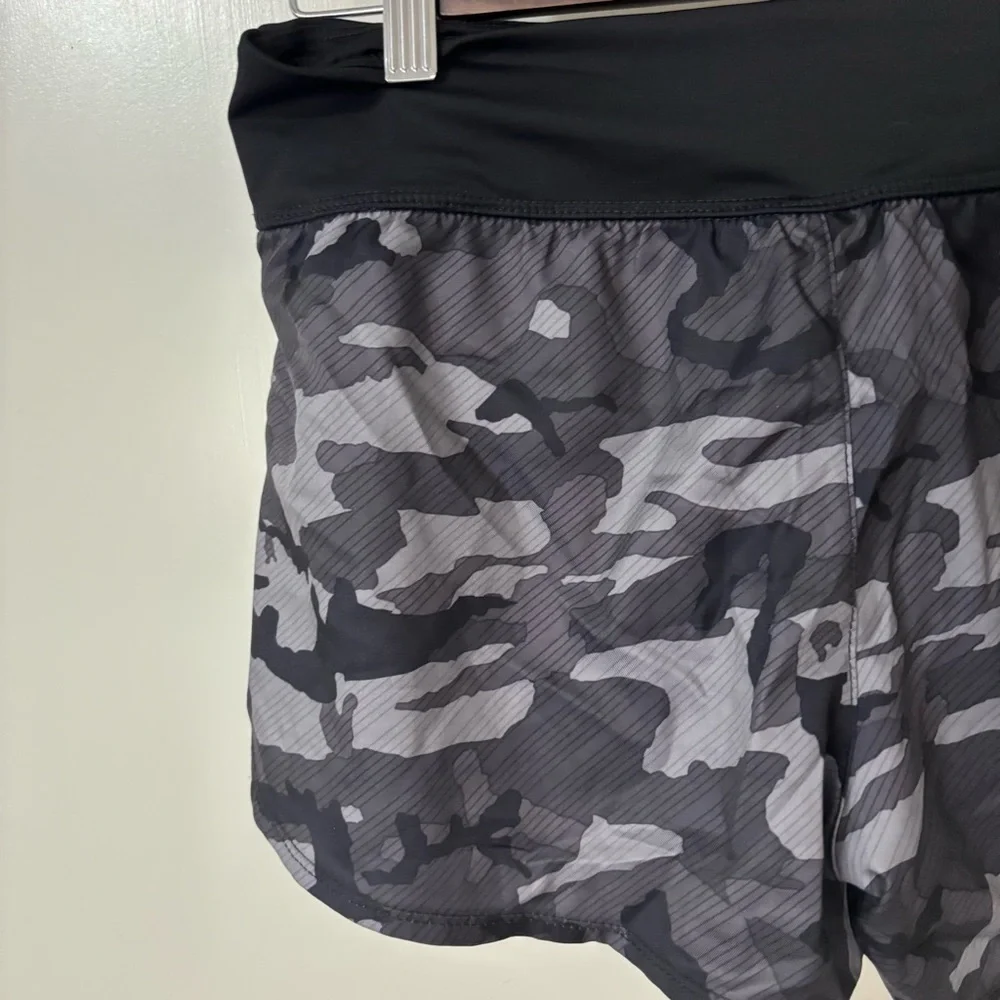 Nike Camouflage camo swim board Shorts black gray size M